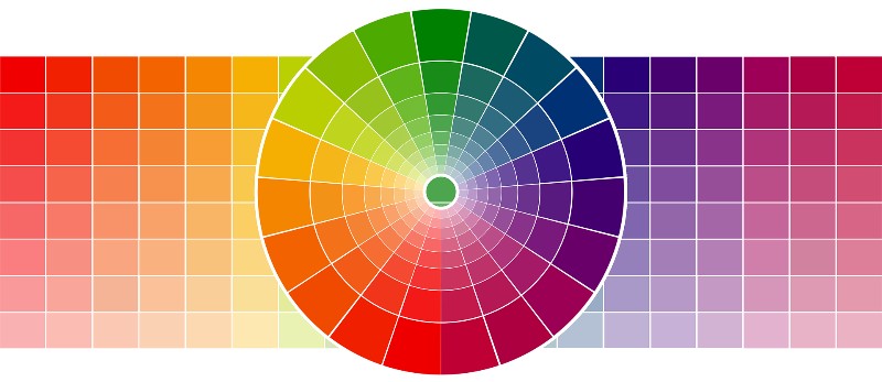 Kleurenschema en kleurenwiel quilten
