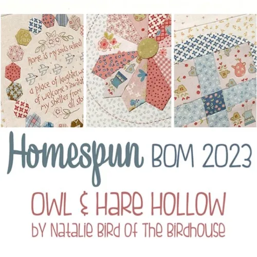 Owl and Hare BOM 2023 Natalie Bird